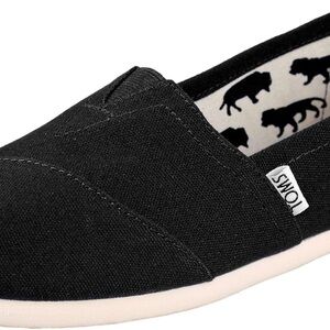 TOMS Black Slip-On Shoes
